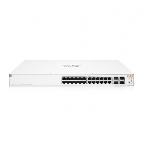 HP Aruba Instant On JL683B 1930-24G, 24Port, GigaBit, 24 Port PoE, 195W, 4 Port Gigabit SFP, Yönetilebilir, Rack Mount Switch