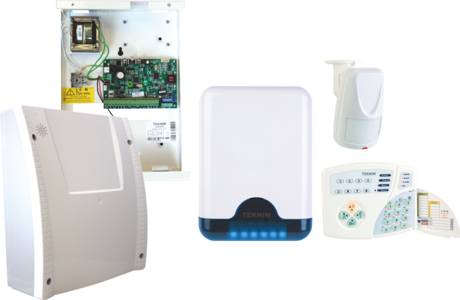 SET VAP404PT GELİŞMİŞ ALARM SETİ,PLASTİK KASA