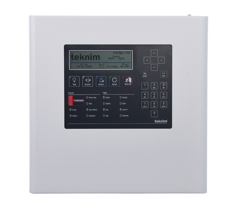 TFP-1214 Teknim 4 LOOP Adresli Yangın Alarm Paneli